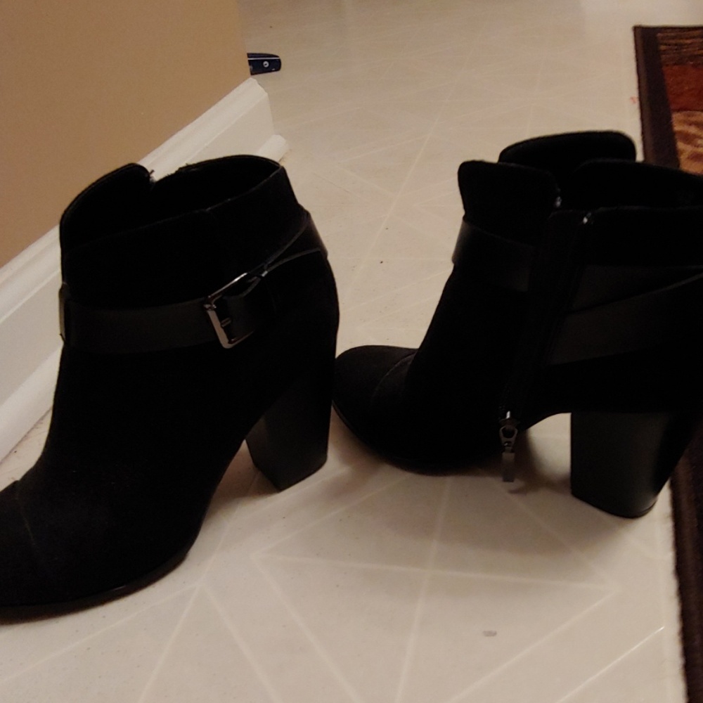 Black boots gel insoles bought from Goodys